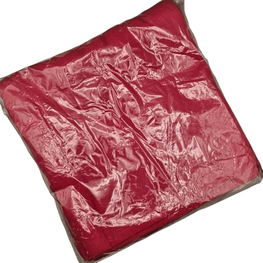 Trillium DII Holiday Dinner Napkins 20x20 Red Cotton Set Of 12